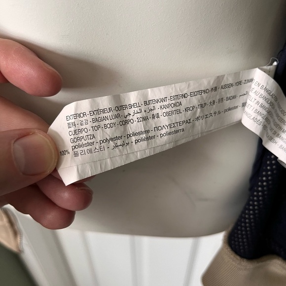 Mens Zara Midweight Full Zip Bomber Jacket Large - Picture 6 of 8